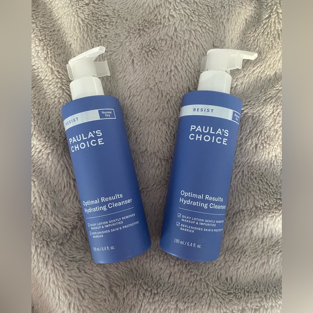 2 Paula’s Choice Optimal Result Hydrating Cleansers